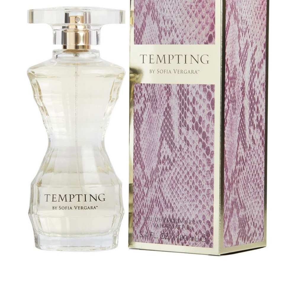 Tempting spray perfume by Sophia Fogar, 3.4 ounce bottle